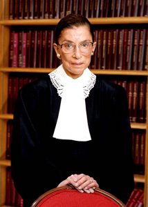 Justice Ruth Bader Ginsburg (1933-1920)